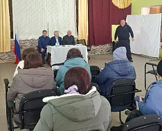 В поселках Алексеевский и Памятка прошли собрания граждан