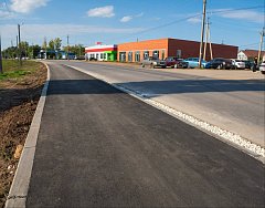 Протяженность отремонтированных в регионе тротуаров равна расстоянию от Балакова до Хвалынска