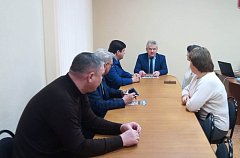 Глава района провел прием 