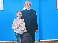 Юная читательница из Б-Карая отмечена дипломом областного конкурса