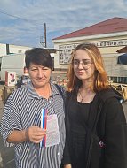 Романовские школьники и общественники приняли участие в патриотической акции