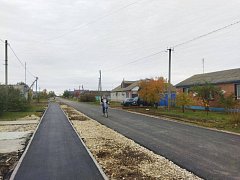 Протяженность отремонтированных в регионе тротуаров равна расстоянию от Балакова до Хвалынска