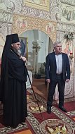 В храме Рождества Христова в Романовке прошла архиерейская служба 