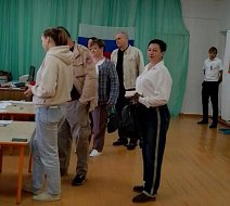 Жители Романовского района участвуют в выборах депутатов Государственной Думы РФ