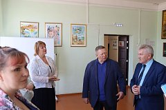 Романовку с рабочим визитом посетил депутат Госдумы Николай Панков