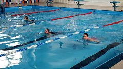 Юные пловцы района участвовали в спортивном празднике в честь воссоединения с Крымом
