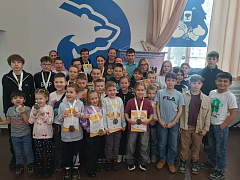 Воспитанники «Точки роста» приняли участие в первенстве по русским шашкам