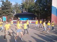 Хастл-клуб "Ритм" открыл празднование Дня рождения Романовки